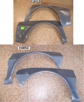 Click Here For Full Product Info E16913 FLARES-FENDER-HAND LAYUP-SET OF FOUR-63-67