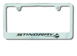 Click Here For Full Product Info E17102 FRAME-LICENSE PLATE-STINGRAY-CHROME