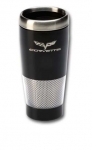 Click Here For Full Product Info E17223 MUG-C6 CORVETTE-CARBON FIBER DESIGN-RUBBER BOTTOM