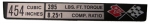 Click Here For Full Product Info E1793 PLATE-ENGINE DATA-CONSOLE-LS-4 454-73-74