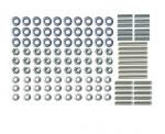 Click Here For Full Product Info E18425 STUD KIT-GRILLE-MOLDING-120 PIECES-WITH WASHERS AND NUTS-58-62