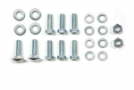 Click Here For Full Product Info E18433 BOLT KIT-REAR LICENSE PLATE-BUMPERETTE-22 PIECES-61-62