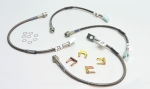 Click Here For Full Product Info E18444 HOSE SET-BRAKE-BRAIDED STAINLESS STEEL-4 PIECES-USA-05-13