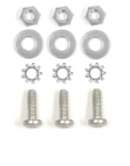 Click Here For Full Product Info E18469 SCREW KIT-WINDSHIELD WASHER-RESERVOIR-SHIELD-WITH FUEL INJECTION-12 PIECES-58-62