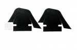 Click Here For Full Product Info E19155 DUST SHIELD KIT-INNER FENDER-SKIRT TO A FRAME-WITH STAPLES-68 SEE PART NUMBER E3288
