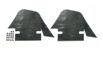 Click Here For Full Product Info E19156 DUST SHIELD KIT-INNER FENDER-SKIRT TO A FRAME-WITH PLASTIC FASTENERS-69-82 SEE PART NUMBER E3290
