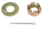 Click Here For Full Product Info E19174 NUT AND WASHER-FRONT SPINDLE-WITH COTTER PIN-69-82