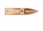 Click Here For Full Product Info E19528 WEDGE-DOOR-ON REAR-BRASS-USA-EACH-68-69