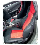 COVER - SEAT - NEOPRENE - BLACK/RED - 05 - 11