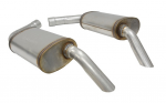 Click Here For Full Product Info E19797 MUFFLER-STAINLESS STEEL-OFF ROAD-HIDEAWAY-2.5 INCH-3 CHAMBER-PAIR-73