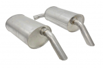 Click Here For Full Product Info E19805 MUFFLER-ALUMINIZED-ROUND-2 INCH-PAIR-74