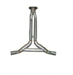 Click Here For Full Product Info E19821 PIPE-EXHAUST-REAR-Y PIPE-ALUMINIZED-2.25 INCH-HI PERFORMANCE-84-85