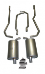 Click Here For Full Product Info E20090 EXHAUST SYSTEM-STAINLESS STEEL-2 INCH-SMALL BLOCK-MANUAL-73