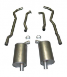 Click Here For Full Product Info E20005 EXHAUST SYSTEM-ALUMINIZED-2.5 INCH-BIG BLOCK-454-MANUAL-73