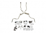 Click Here For Full Product Info E20193 EXHAUST SYSTEM-DELUXE-2.5 INCH-ROUND OFFROAD MUFFLER-NO CROSSOVER-62