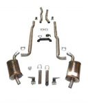 Click Here For Full Product Info E20273 EXHAUST SYSTEM-MAGNAFLOW-DELUXE-2.5 INCH-BIG BLOCK-396/427-MANUAL-65-67