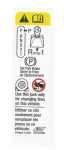 Click Here For Full Product Info E20658 DECAL-JACK CAUTION-84-96