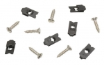 Click Here For Full Product Info E20984 SCREW WITH J NUT SET-SLOTTED SCREW-HEADLAMP BEZEL-12 PIECES-56-57