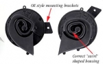 Click Here For Full Product Info E21027 HORN-CORRECT REPRODUCTION-PAIR-61-62