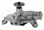 Click Here For Full Product Info E21065 PUMP-WATER-NEW-CHROME-IRON HOUSING-SUPERCOOL-SHORT-SMALL BLOCK-REV. ROTATION-55-71