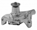 Click Here For Full Product Info E21101 PUMP-WATER-NEW-CHROME-IRON HOUSING-SUPERCOOL-LONG-SMALL BLOCK-69-96