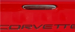 Click Here For Full Product Info E21481 Light Cover-5th Brake Light-Polished STAINLESS STEEL-1 PIECE-97-04