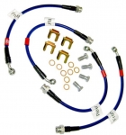 Click Here For Full Product Info E22178 HOSE SET-BRAKE-BRAIDED STAINLESS STEEL-IN COLOR-4 PIECES-INCLUDING 90-92 ZR1-USA-88-93