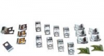Click Here For Full Product Info E22233 CLIP SET-BRAKE & FUEL LINE-WITH BASE ENGINE-20 PIECES-68