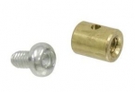 Click Here For Full Product Info E22468 STOP-HOOD RELEASE CABLE-BRASS WITH HEAVY DUTY CLUTCH SCREW-2 REQUIRED-53-62