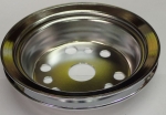 Click Here For Full Product Info E22476 PULLEY-CRANKSHAFT-POWER STEERING ADD ON-SMALL BLOCK-REPRODUCTION-CHROME-IMPORT-63-74
