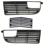 Click Here For Full Product Info E22899 GRILLE-SET-BLACK-LEFT-RIGHT-CENTER-74