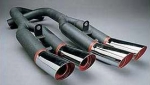 Click Here For Full Product Info E2300 MUFFLER-EXHAUST-KDB TARGA STYLE-3 INCH CHROME TIP-84-90-	TEMPORARILY DISCONTINUED