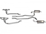Click Here For Full Product Info E23128 EXHAUST SYSTEM-HEADER-MAGNAFLOW MUFFLERS-4 SPEED-SMALL BLOCK-64-67