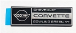Click Here For Full Product Info E23256 EMBLEM-CORVETTE UNDER HOOD-84-93