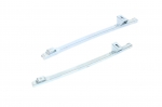 Click Here For Full Product Info E23814 RUN-DOOR WINDOW REAR METAL-CONVERTIBLE-PAIR-64-67
