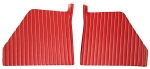Click Here For Full Product Info E2863 PANEL-KICK-WITH CARDBOARD-RED WITH WHITE STITCH-PAIR-53-55