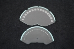 Click Here For Full Product Info E3468 FACE-SPEEDOMETER WITH NUMBERS-USA-2 PIECES-53-57