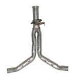 Click Here For Full Product Info E3622 PIPE-EXHAUST-REAR-Y PIPE-ALUMINIZED-2.25 INCH-86-90