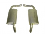 Click Here For Full Product Info E3669 MUFFLER-ALUMINIZED-2.25 INCH-PAIR-75-77