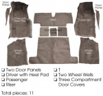 Click Here For Full Product Info E5946 CARPET SET-COMPLETE-CUT PILE-WITH PAD-76
