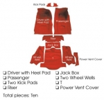 Click Here For Full Product Info E5969 CARPET SET-COMPLETE-COUPE-80-20 LOOP-RAYON/NYLON-NO PAD-65-66