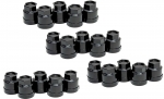 Click Here For Full Product Info E6119S CAP SET-WHEEL-LUG NUT COVER-BLACK-20 PIECES-85-96