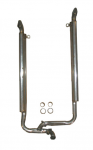 Click Here For Full Product Info E20162 PIPE SET-EXHAUST-SIDE-ALUMINIZED-LOUD SOUND-2.5 INCH-BIG BLOCK-454-70-74