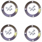 Click Here For Full Product Info E8031 RING SET-HUBCAP SPINNER RETAINING, 4 PIECES-AND 16 PIECE SCREW SET-56-62
