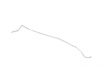 Click Here For Full Product Info E8666 LINE-BRAKE-STAINLESS STEEL-FRONT TO REAR-STANDARD-1/4 INCH-65-66