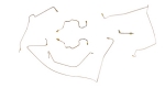 Click Here For Full Product Info E8677 BRAKE LINE SET-STEEL TUBING-POWER BRAKES-3/16 INCH-65