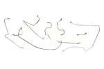Click Here For Full Product Info E8678 BRAKE LINE SET-STEEL TUBING-STANDARD BRAKES-66