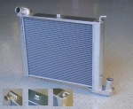 Click Here For Full Product Info E8942B RADIATOR-ALUMINUM-DIRECT FIT-BLACK ICE FINISH-WITH AUTO TRANS OIL COOLER-63-72