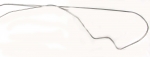 Click Here For Full Product Info E9254 LINE-FUEL-TANK TO PUMP-STAINLESS STEEL-FUEL RETURN LINE-RIGHT-69-74