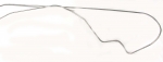 Click Here For Full Product Info E9254A LINE-FUEL-TANK TO PUMP-STAINLESS STEEL-FUEL RETURN LINE-RIGHT-75-77